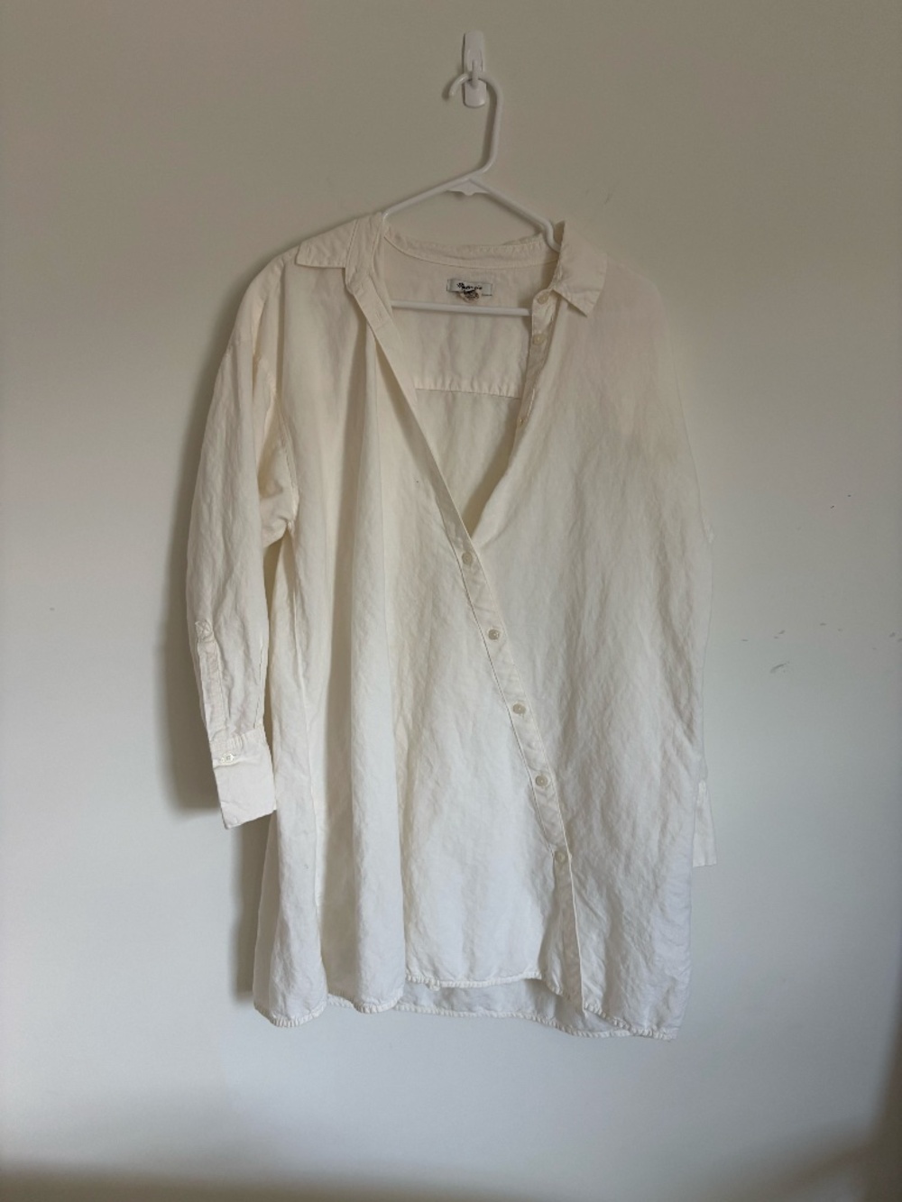Madewell | Asymmetrical Linen Dress